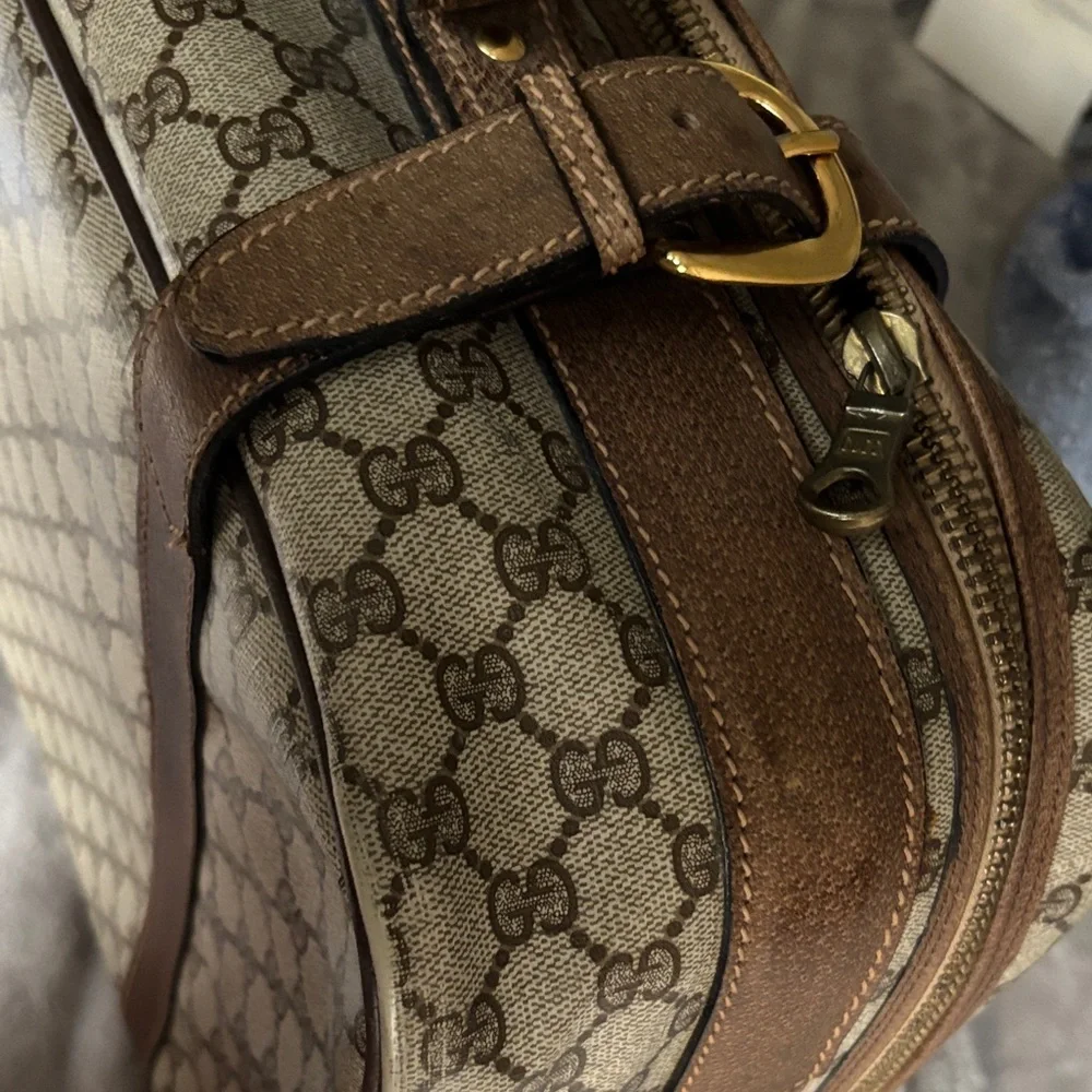 Vintage Authentic Gucci Luggage (Carry on)